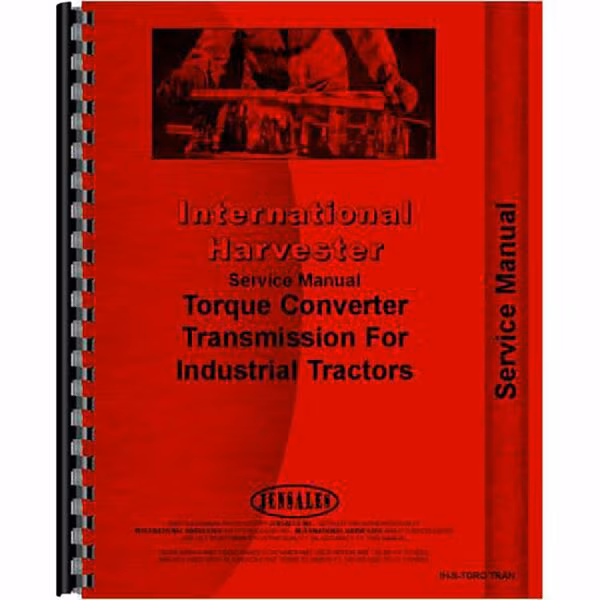 Tractor Service Manual Fits International Harvester Touch Control